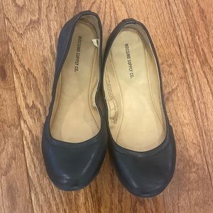 Mossimo Black Flats Size 7.5